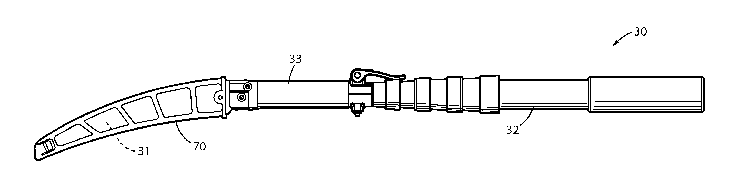 Light pole saw