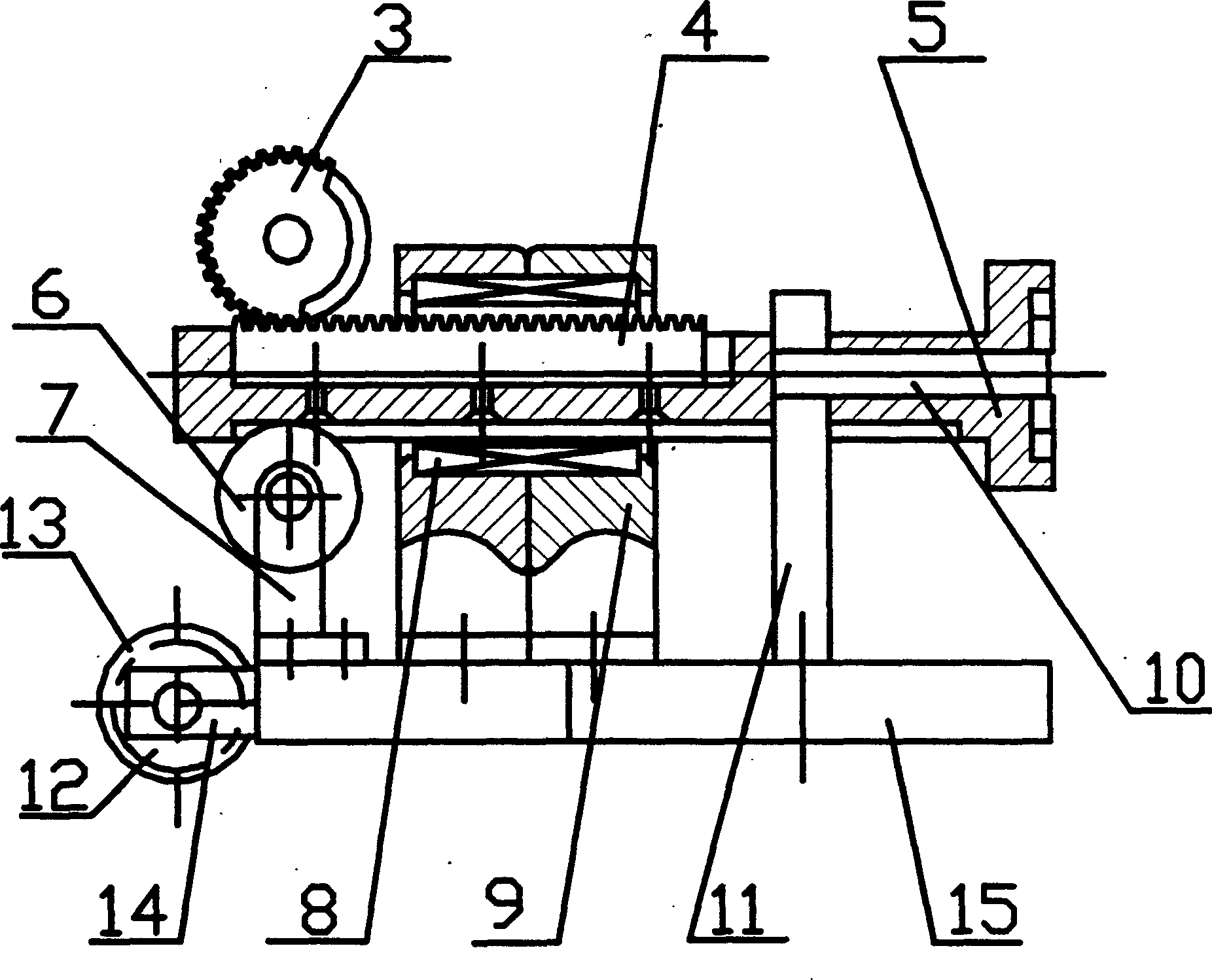 Ball kicking and holding mechanism of football robot