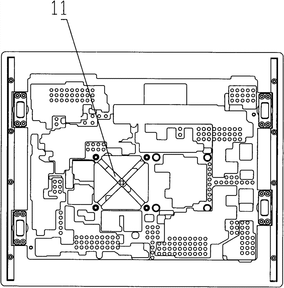 BGA (Ball Grid Array) component repairing method and fixture