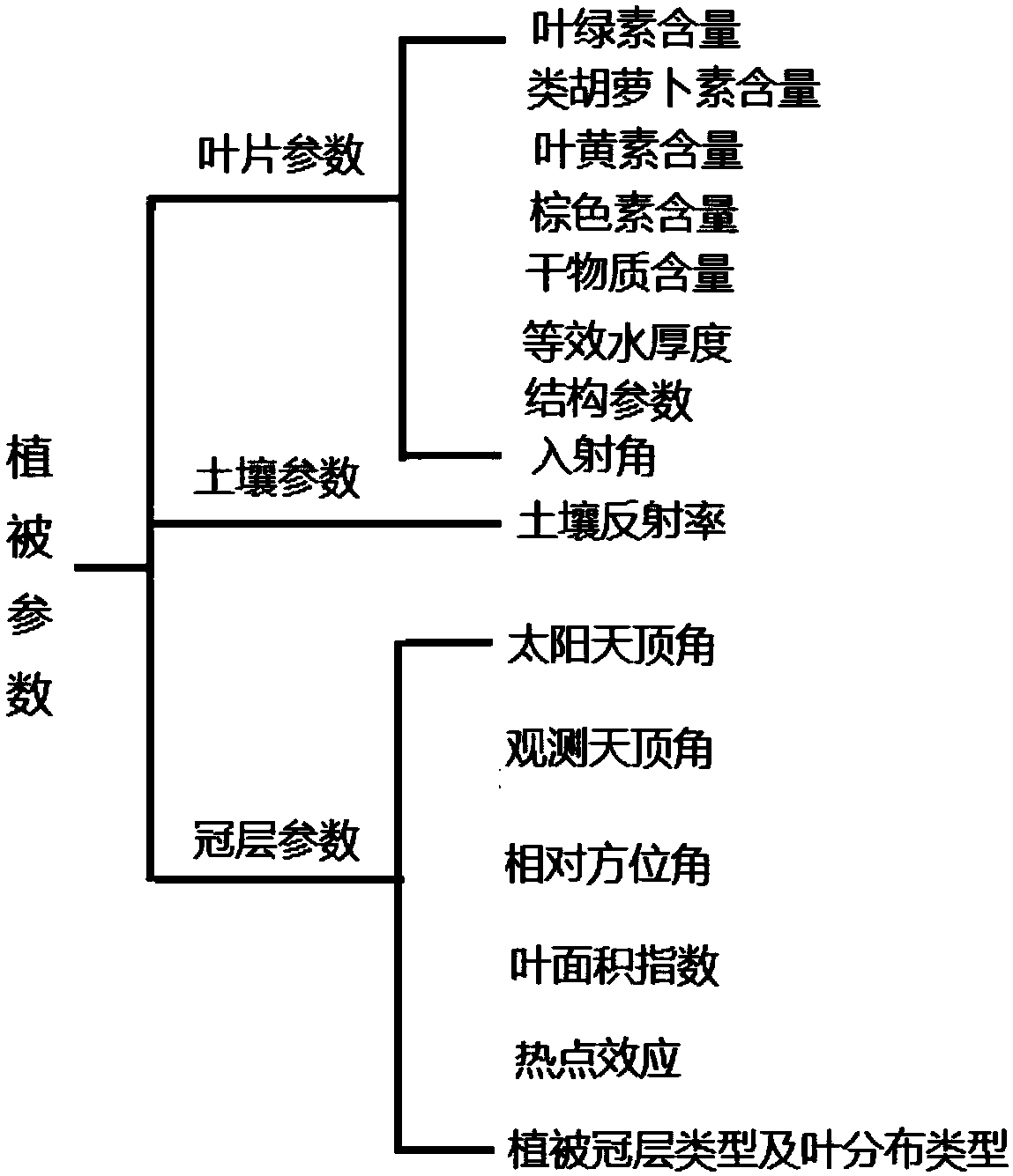 A Calculation Method of Canopy Reflectance of Broad-leaved Vegetation