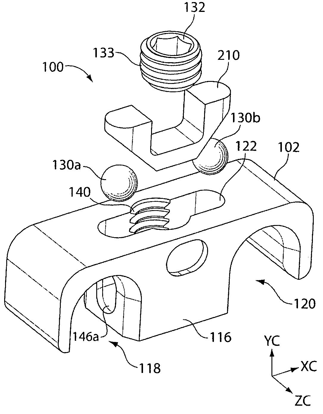 Transverse rod connector