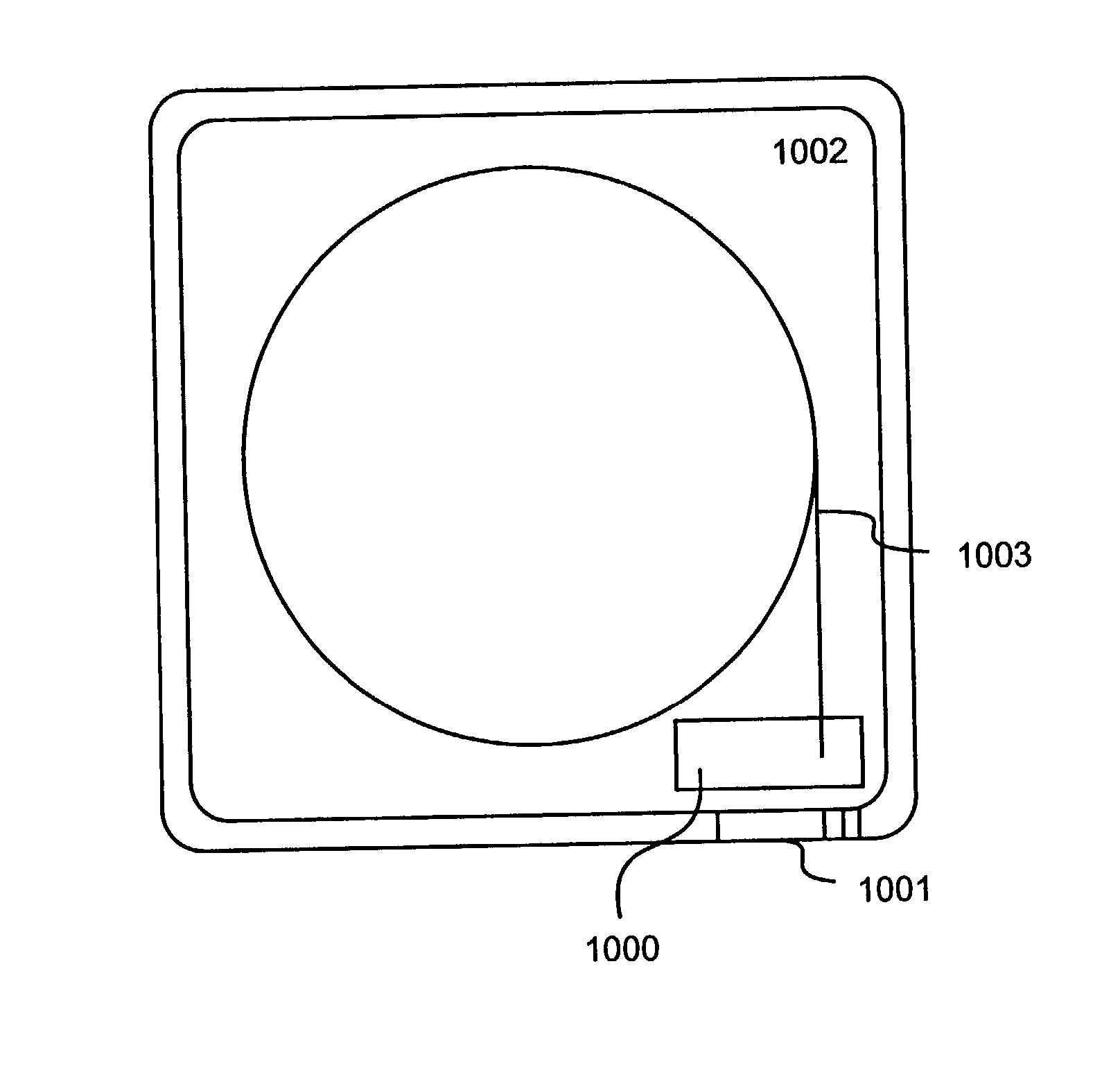 Data storage media having integrated environmental sensor