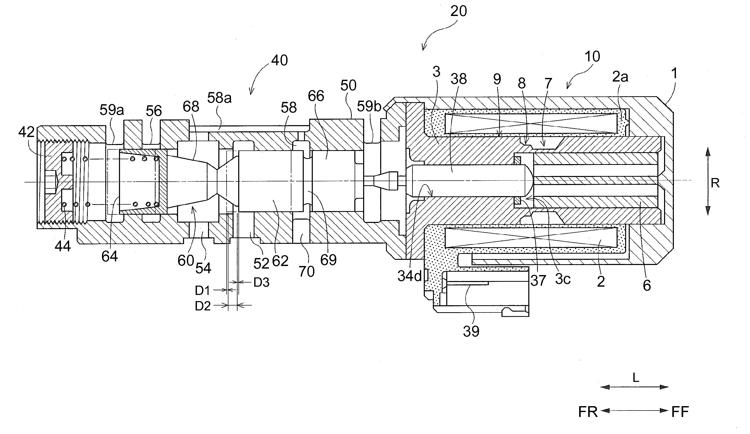 Solenoid drive device