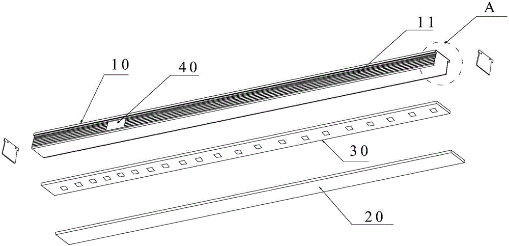 LED lamp tube with automatic induction function