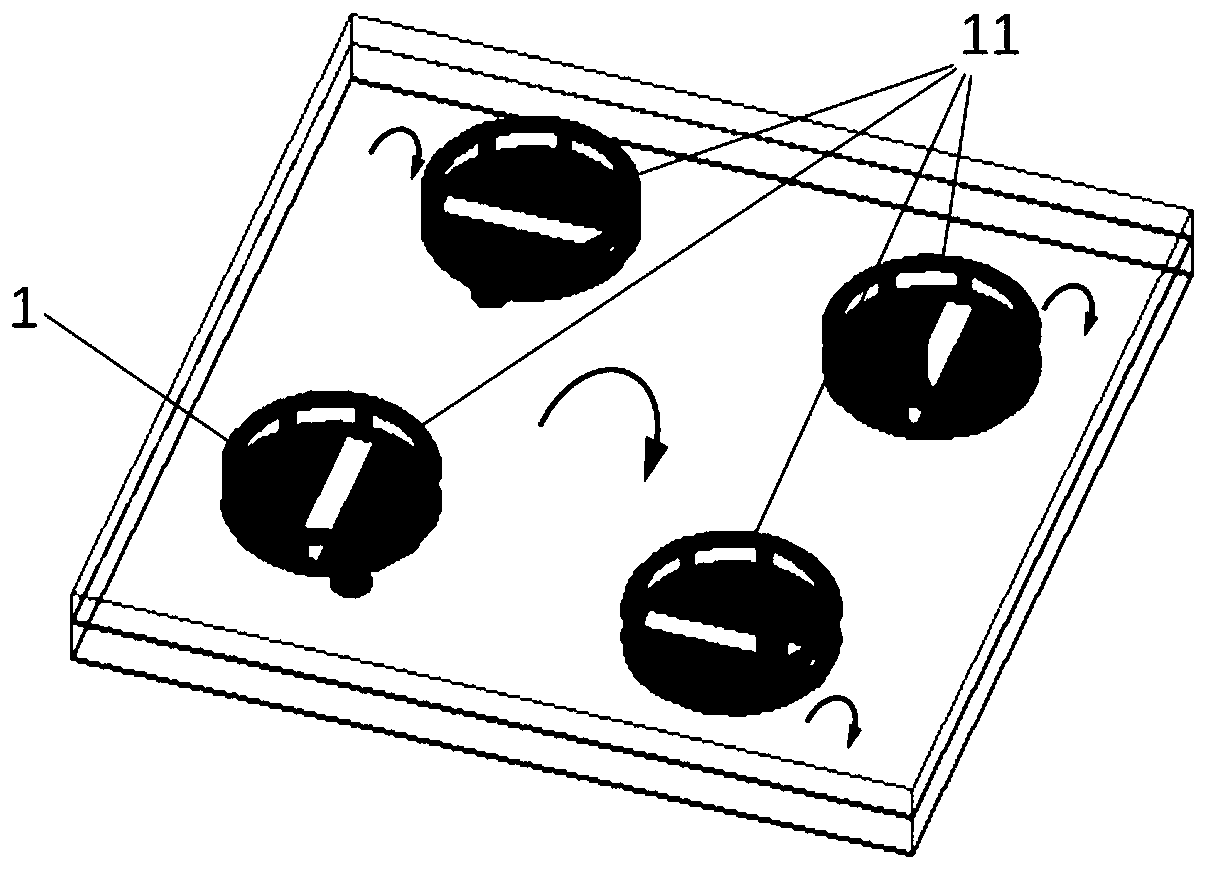 Low-profile two-dimensional wide-angle scanning circularly polarization phased-array antenna