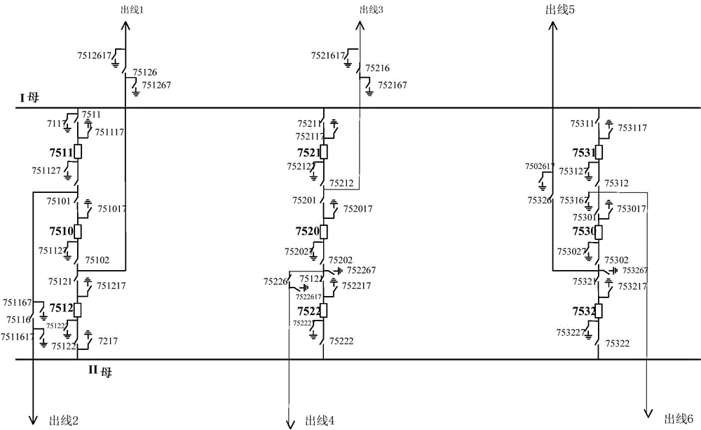 Method for analogue simulation of ultrahigh-voltage GIS (gas insulated switchgear) oscillation type lightning surge voltage withstand test