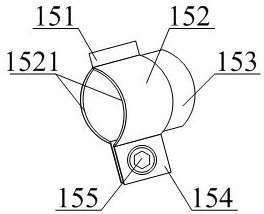 Concrete vibrator for easy support and working method thereof