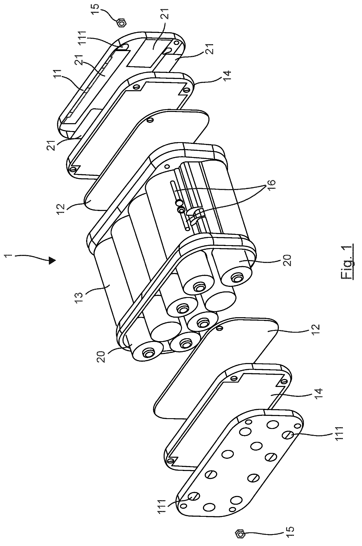 Battery pack for a distress beacon