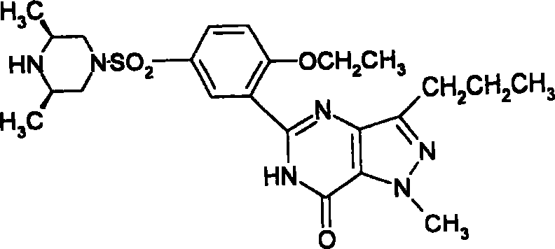 Medicinal composition for treating impotence