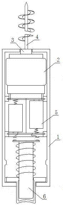 Automatic sweeper for blasting holes