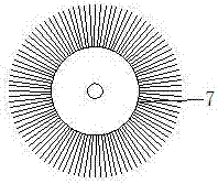 Automatic sweeper for blasting holes