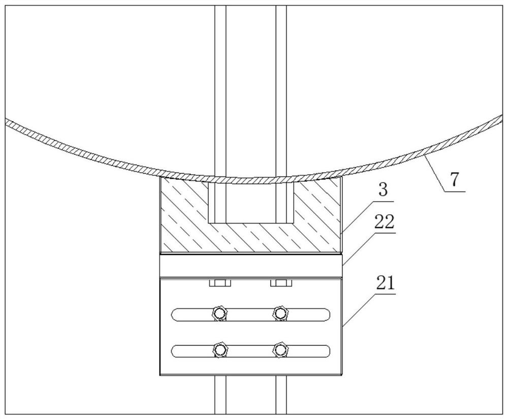 Positioning and clamping device for cylindrical parts