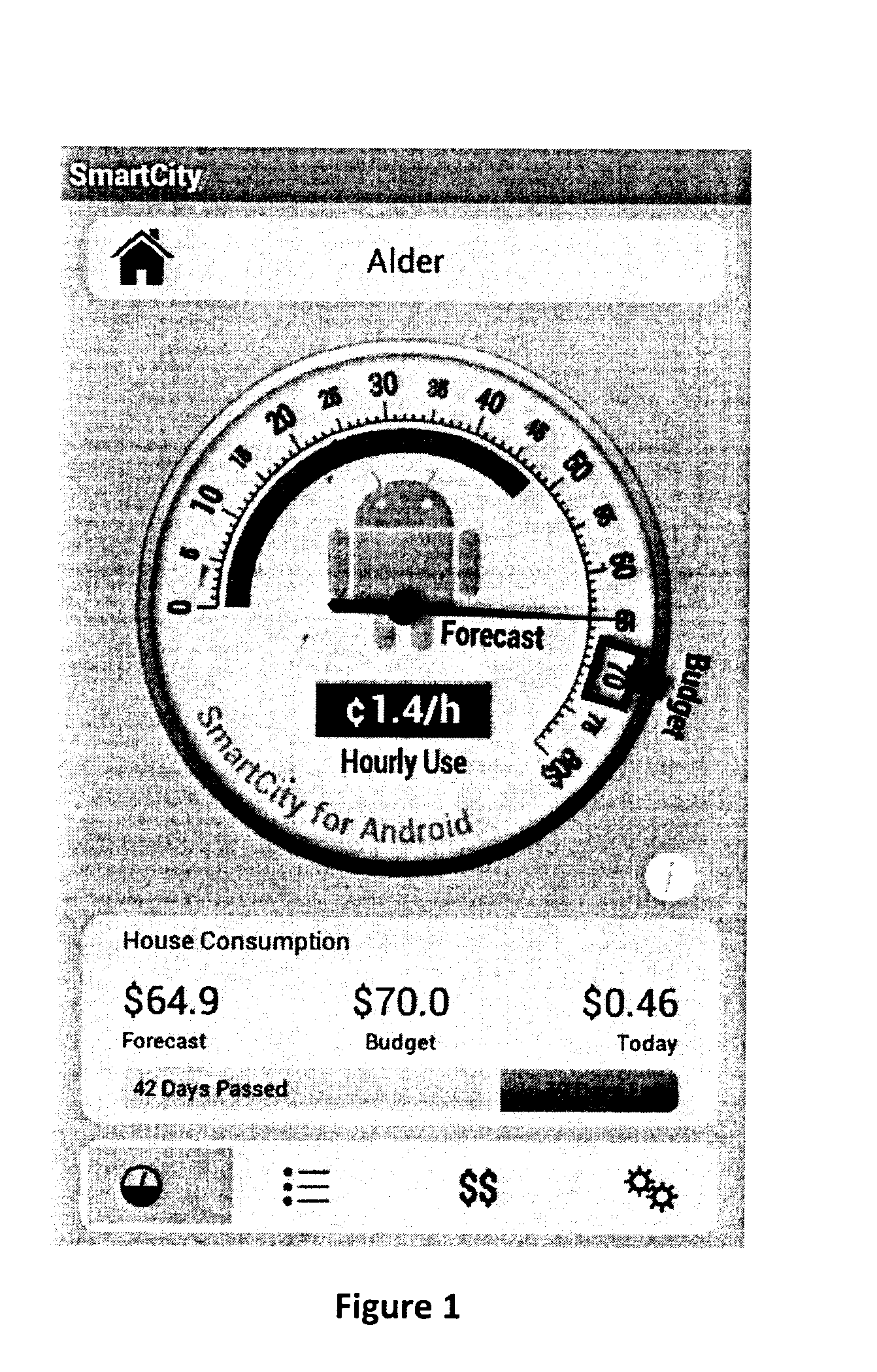 System and method of compiling and organizing power consumption data and converting such data into one or more user actionable formats