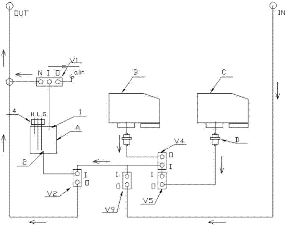 A method for monitoring the consumption of consumables for inkjet printers