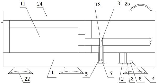 A computer Internet interface protection device and installation method