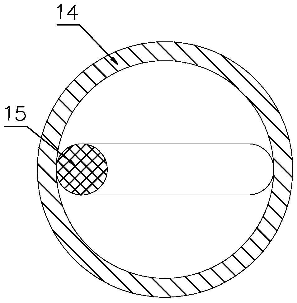 Preparation, separation and storage device of sodium hypochlorite solution