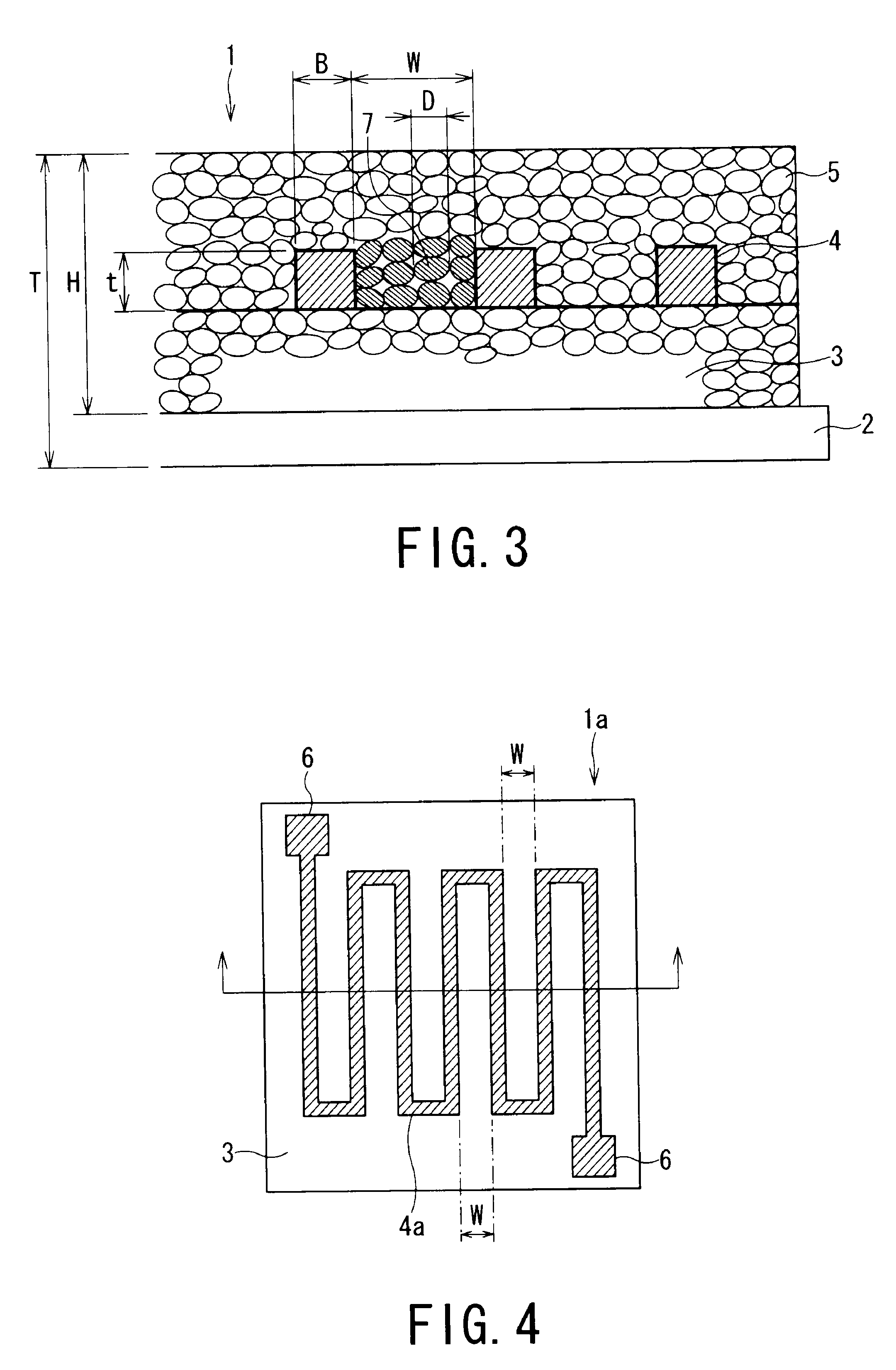 Flat magnetic element and power IC package using the same