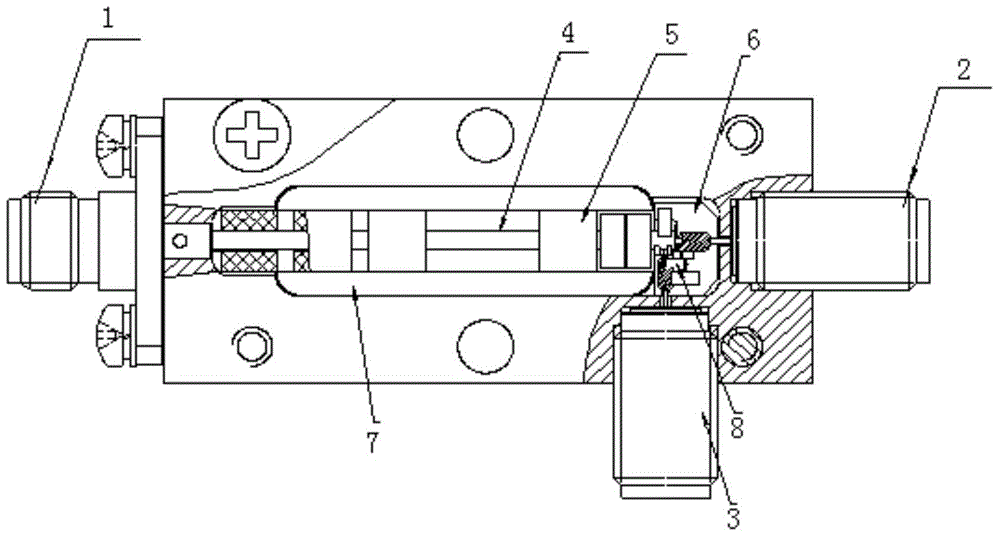 A directional bridge based on three-dimensional assembly and its assembly process