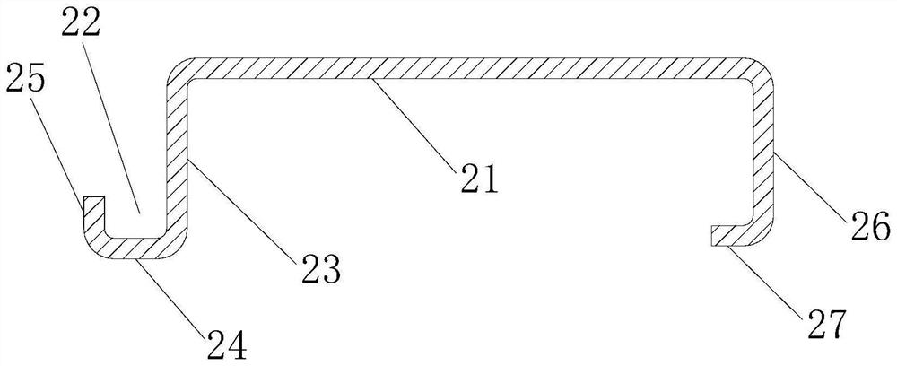 Garage mounting structure