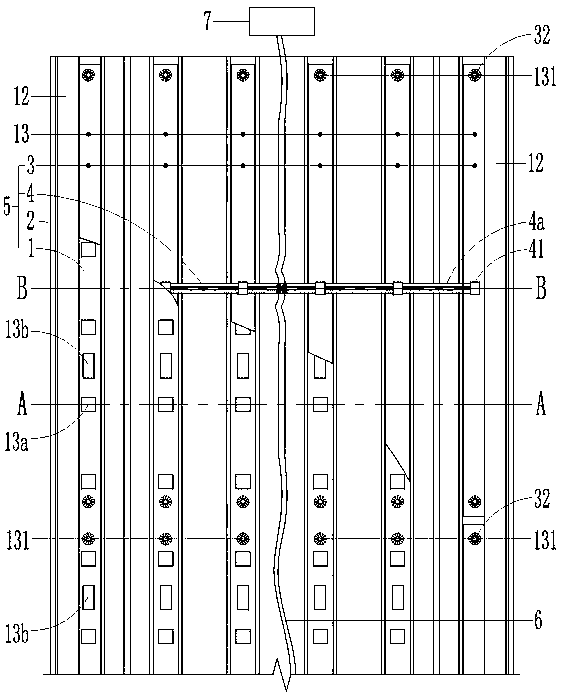 Method for forming modular cambered-surface lamp box