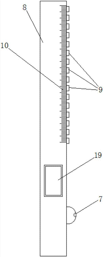 Real-time observation device for surrounding rock displacement of underground engineering