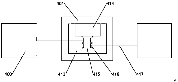 Shock absorption mechanism of intelligent logistics carrying trolley and achieving method