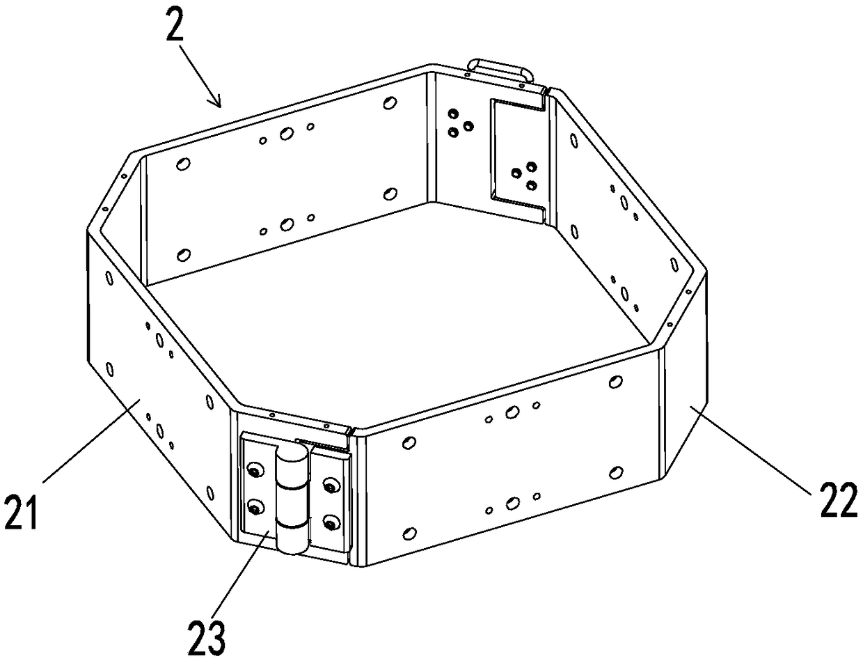 Detection robot and rack thereof