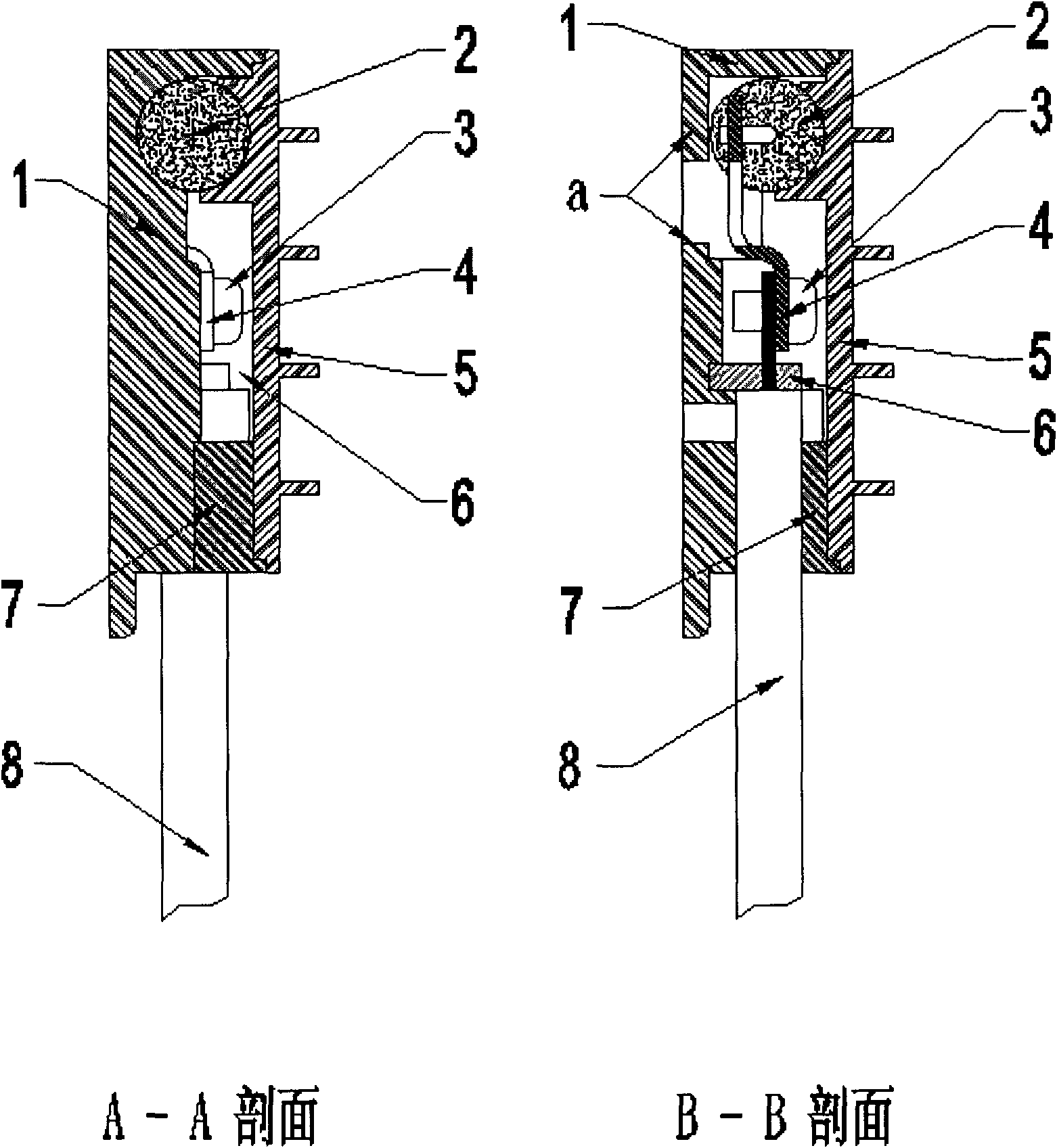 Special junction box for solar module