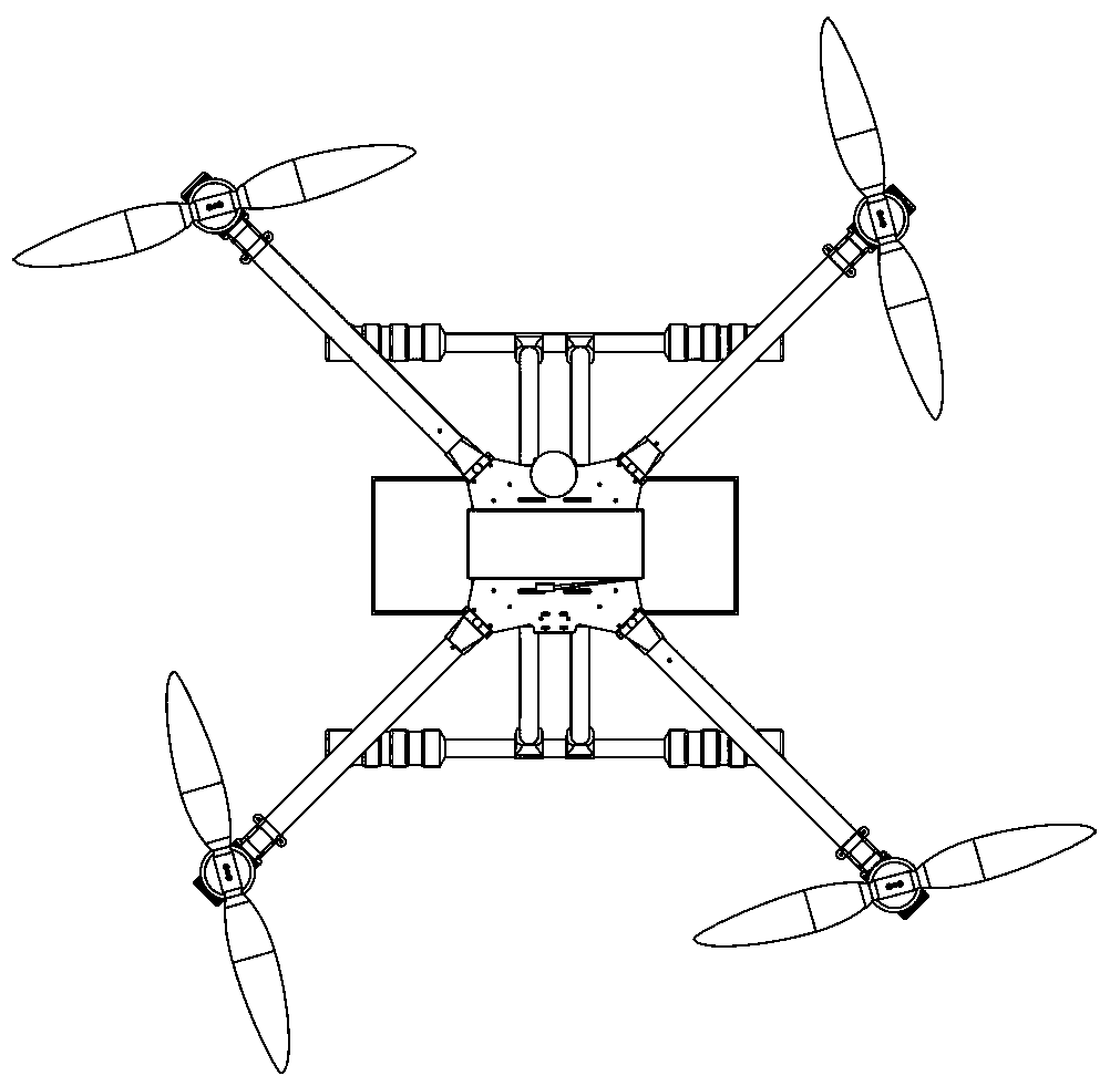 Trichogramma ball releasing device based on unmanned aerial vehicle