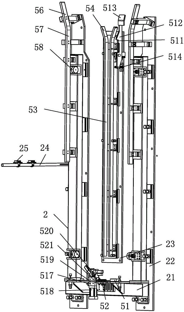 Automobile door sill assembly welding and feeding device