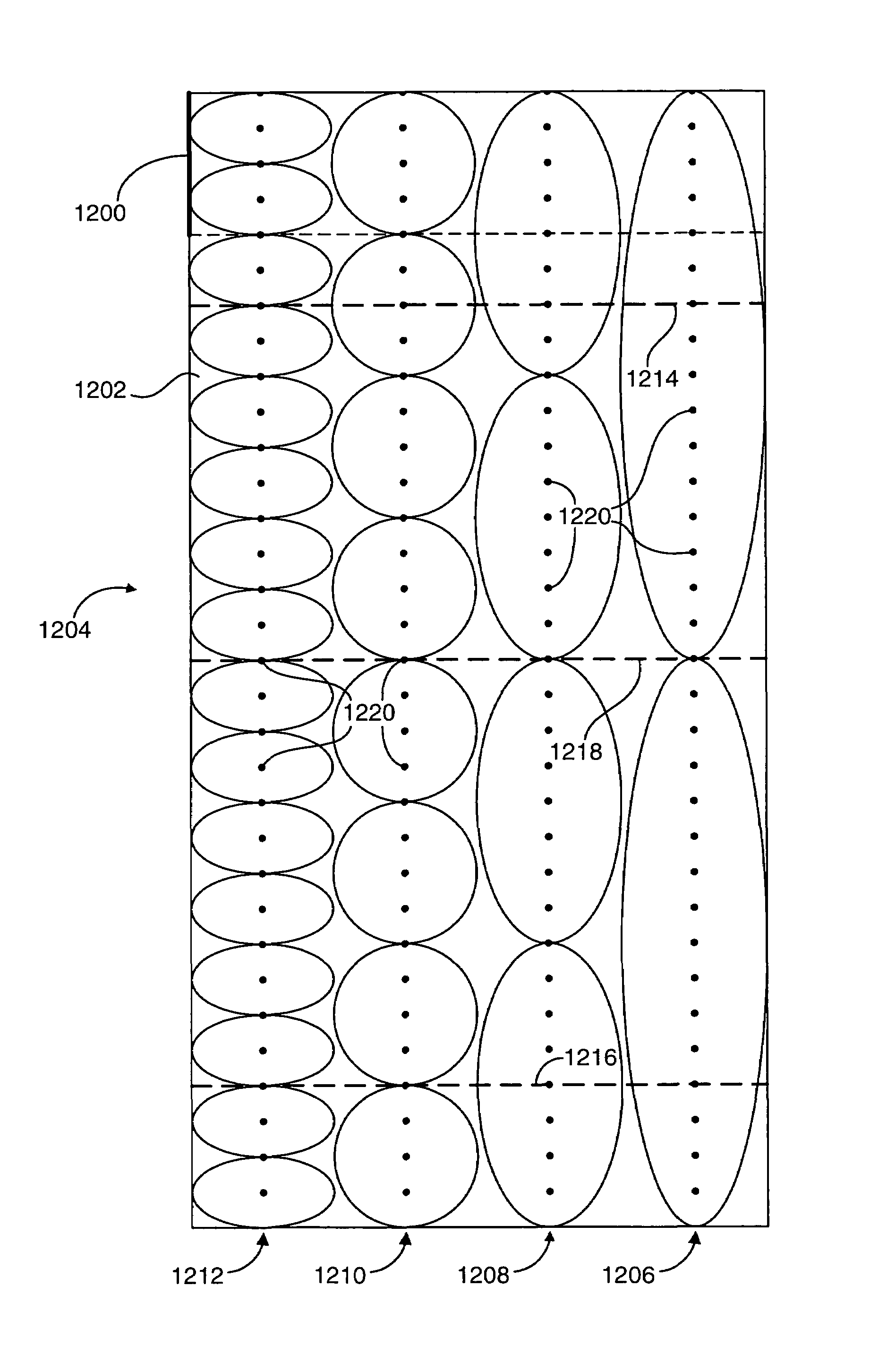 Self-measuring roll goods