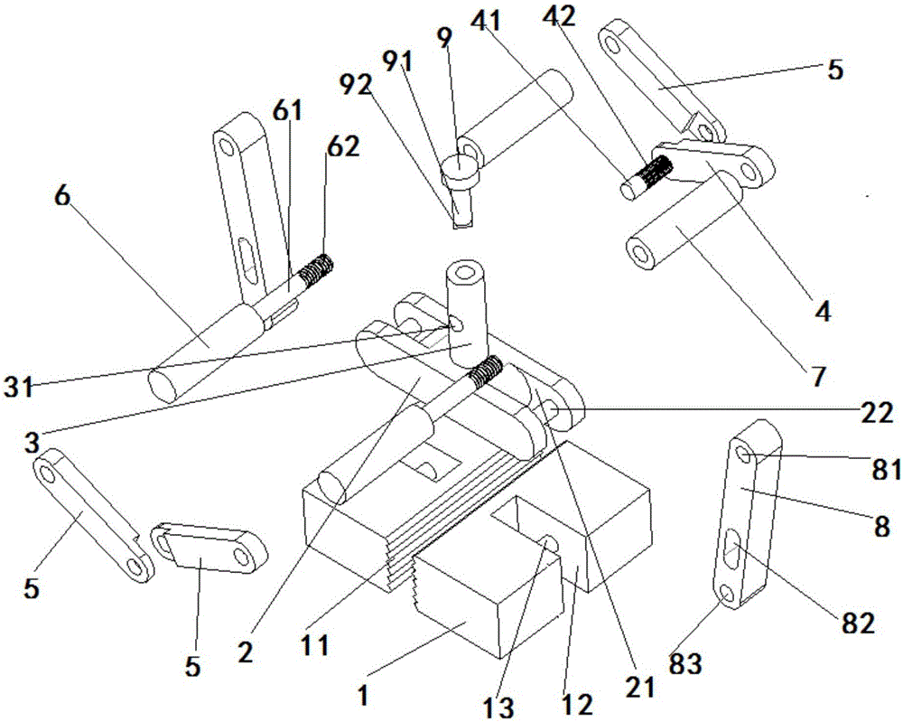 Manual welding and clamping device