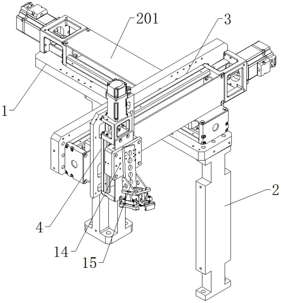 Industrial robot suitable for intelligent manufacturing production workshop