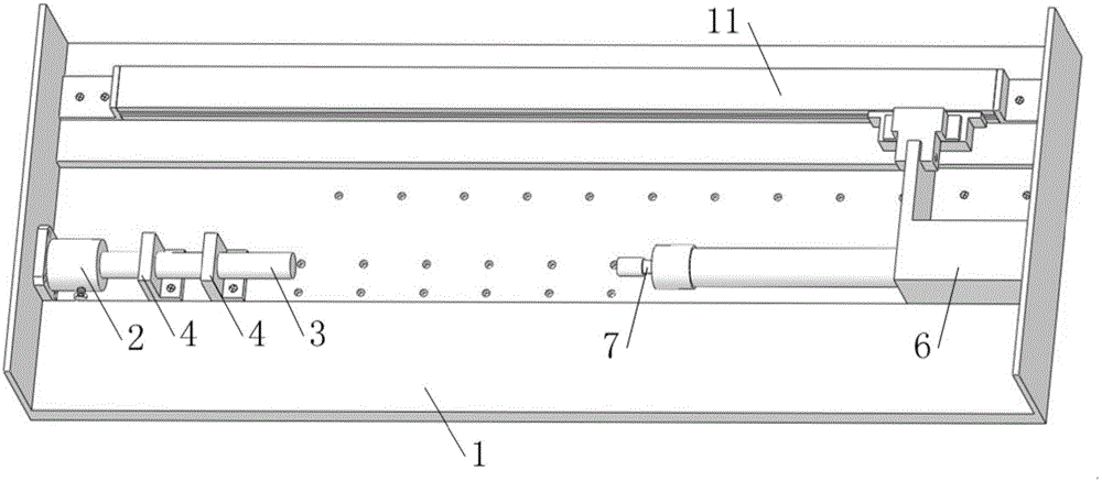 Measuring rod calibration device and calibration method for calibrating outside micrometer