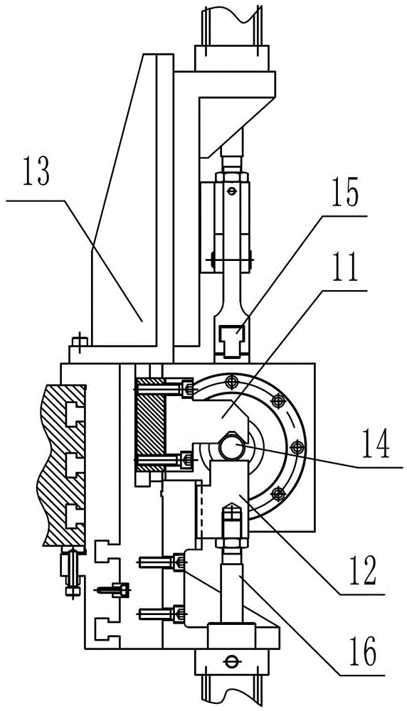 A constant velocity universal joint bell shell scraping tool