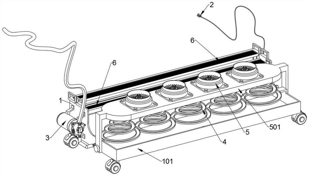 A Chip Liquid Jet Cooling Equipment Based on Aluminum Alloy Processing