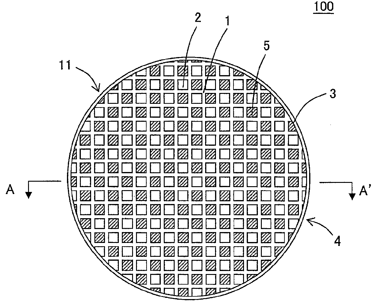 Plugged honeycomb structure