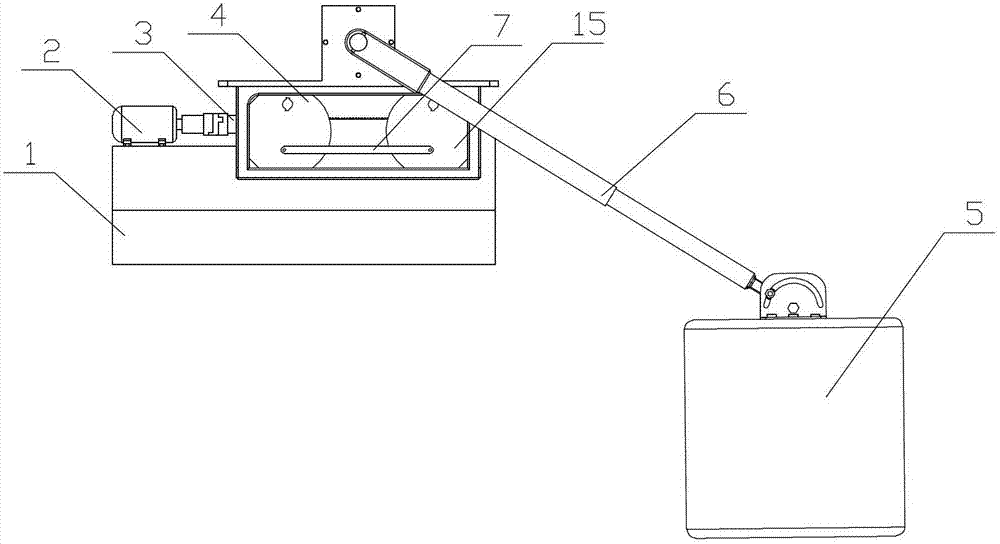 Wave energy generation simulation test device