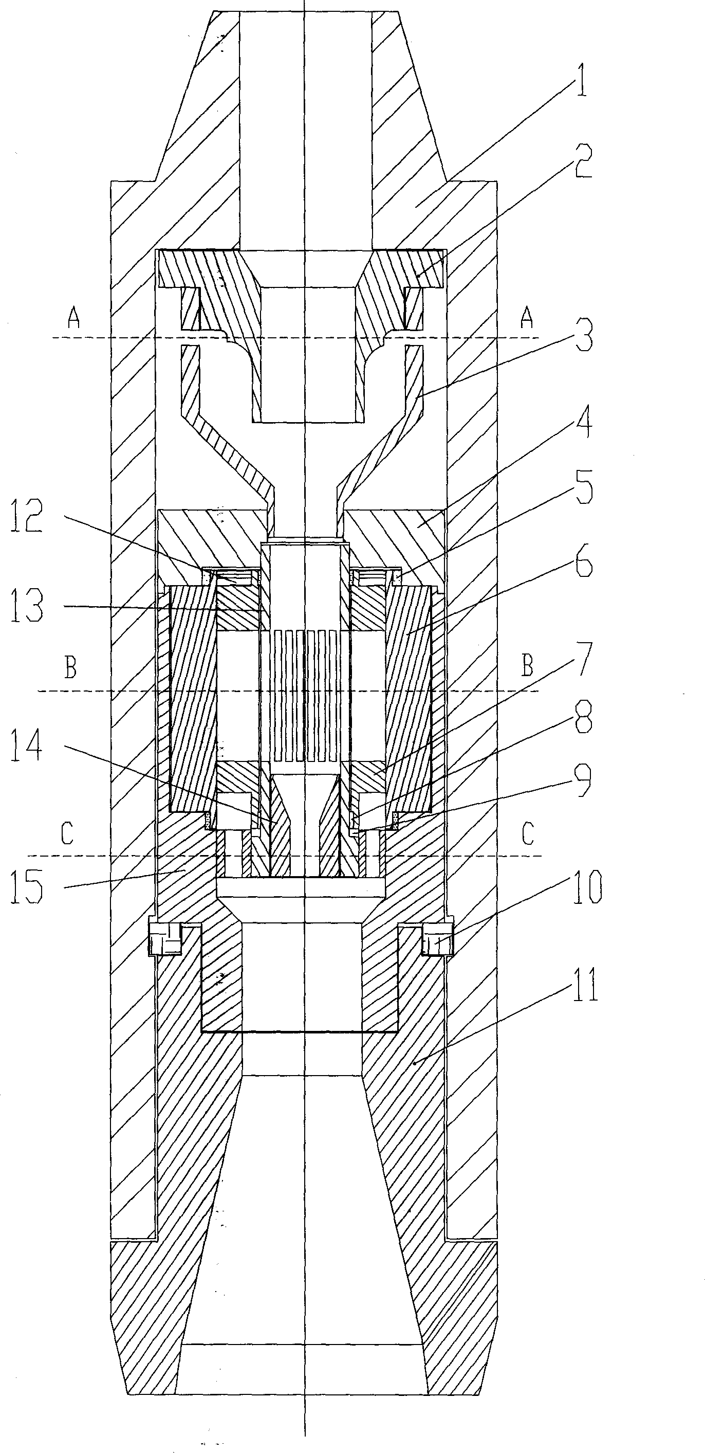 Near-bit circumferential resonance impacter