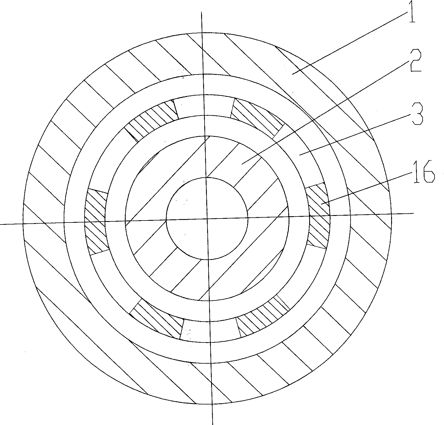 Near-bit circumferential resonance impacter