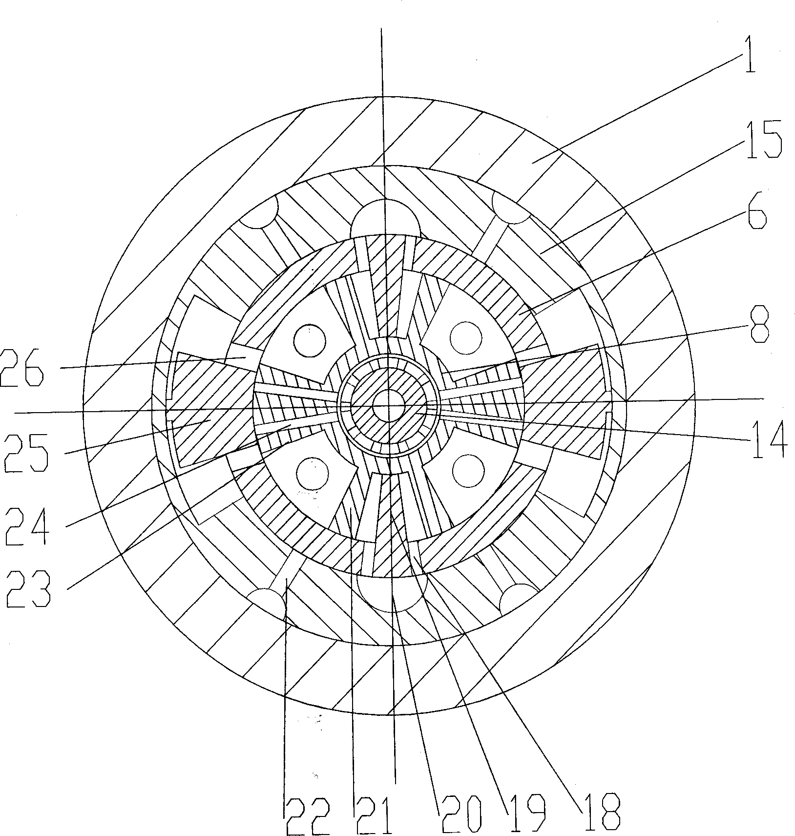 Near-bit circumferential resonance impacter