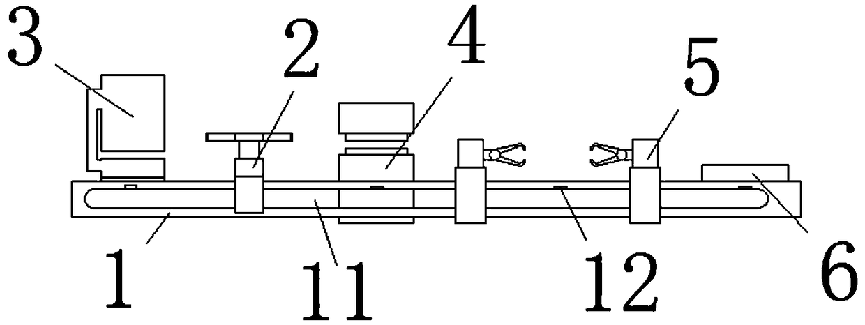 Automatic production line for stamping and welding parts