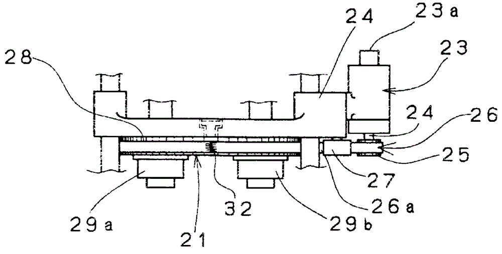 Mold rotation type injection molding machine and rotary table rotation method