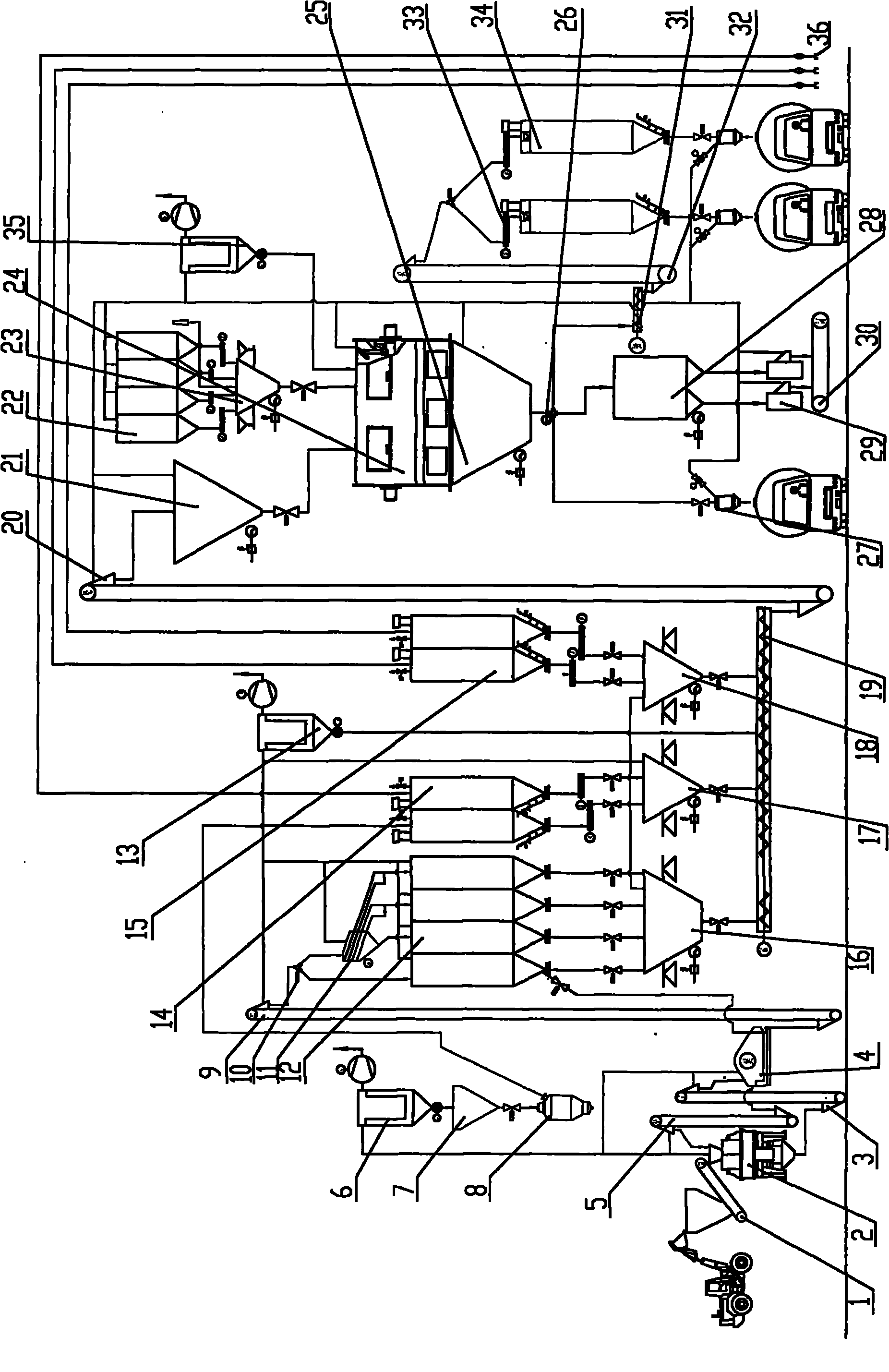 Drying-free dry-mixed mortar complete equipment