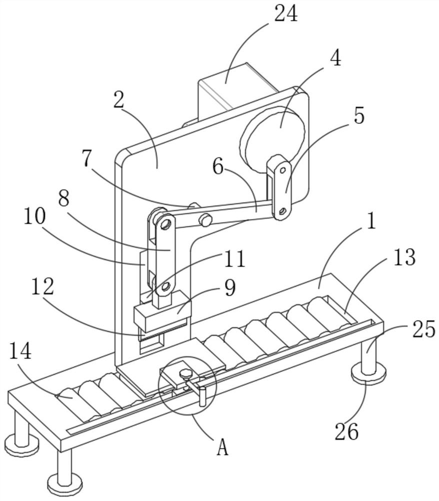 Leftover material reprocessing device for computer hardware technology development