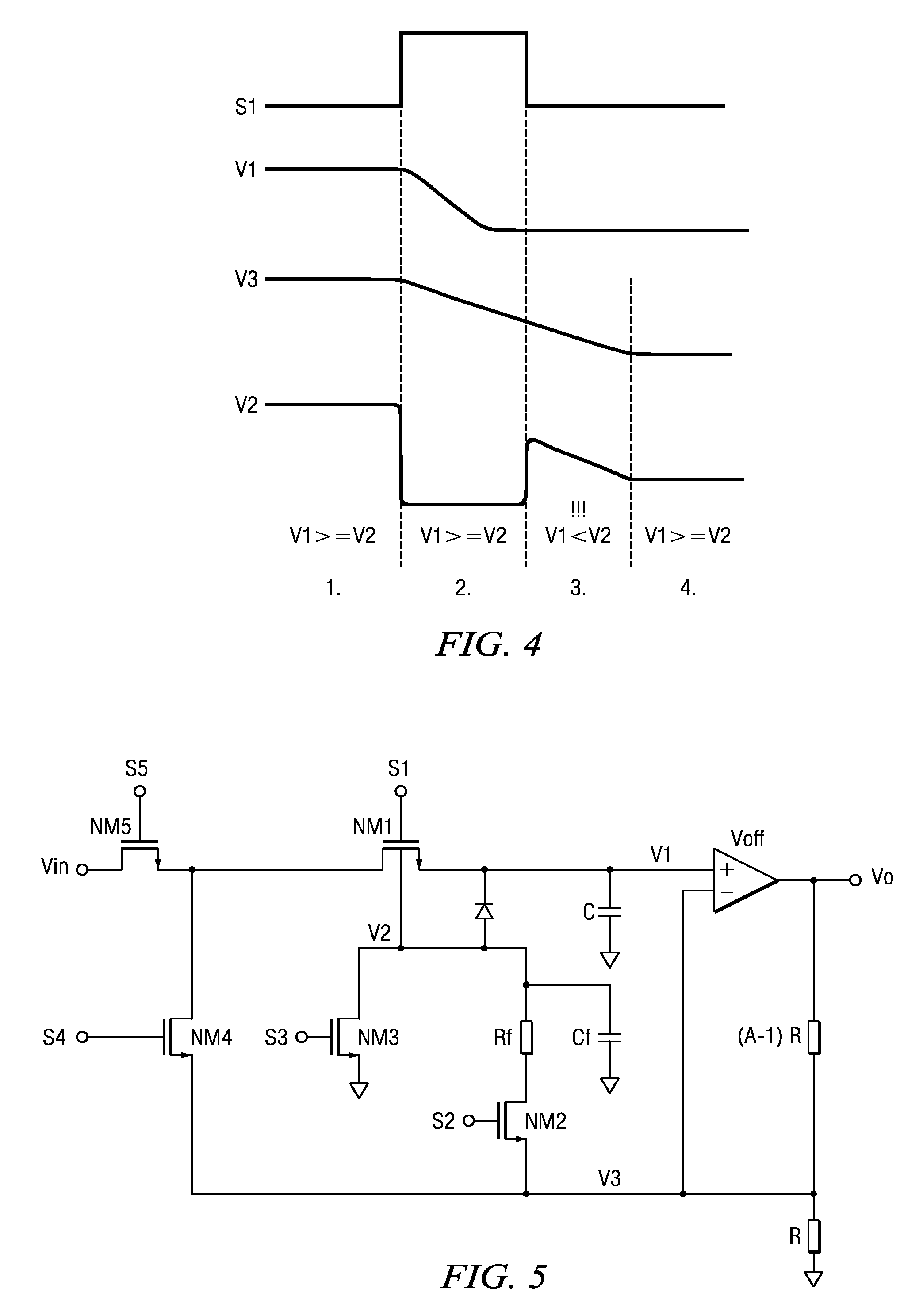 Low-leakage switch for sample and hold