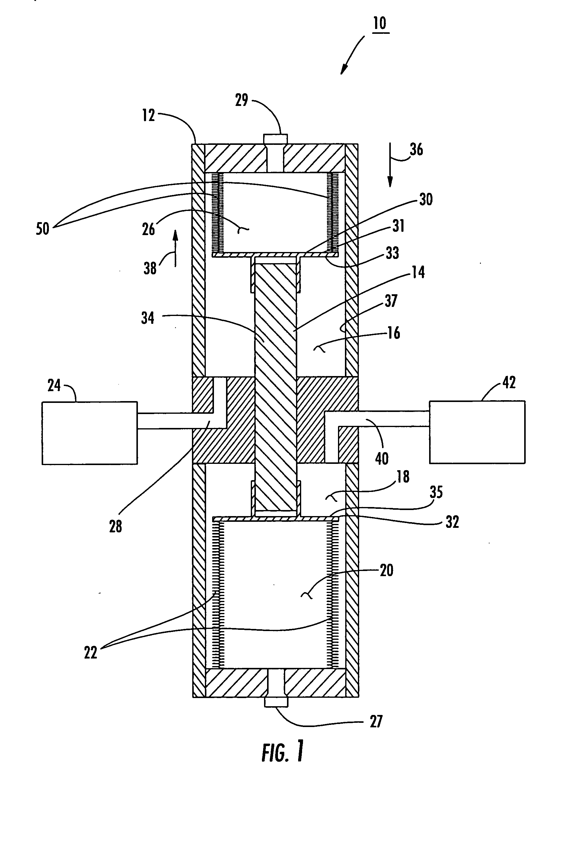 Hermetically sealed pressure balanced accumulator