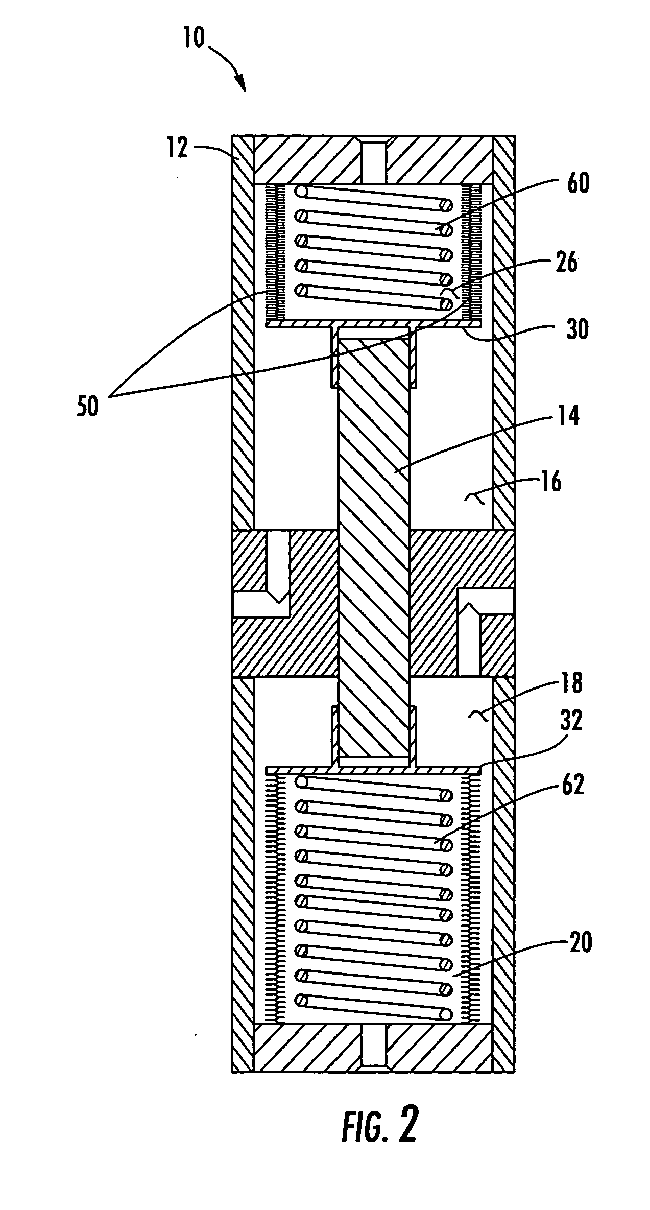 Hermetically sealed pressure balanced accumulator