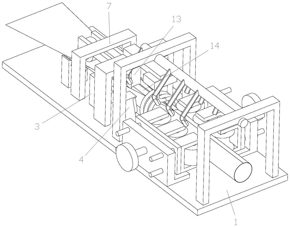 High-frequency induction welding device for steel pipe