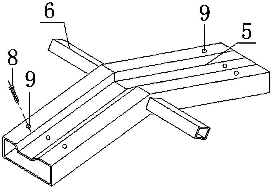 Sigma-shaped cold-formed thin-walled steel section upright column skeleton system tent and producing method thereof